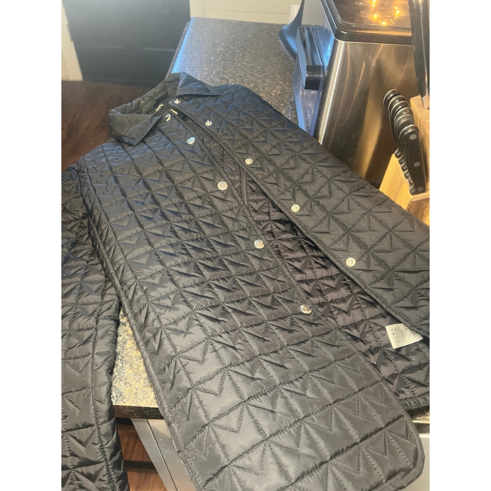 Michael Kors Black Quilted Jacket - Picture 7 of 7
